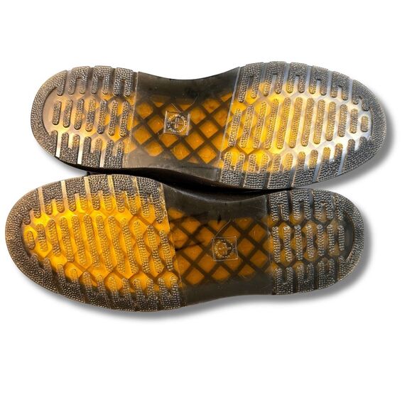 Dr. Martens Zavala Black Leather Combat Boots Women's EU 38 Lace Up - Picture 10 of 11